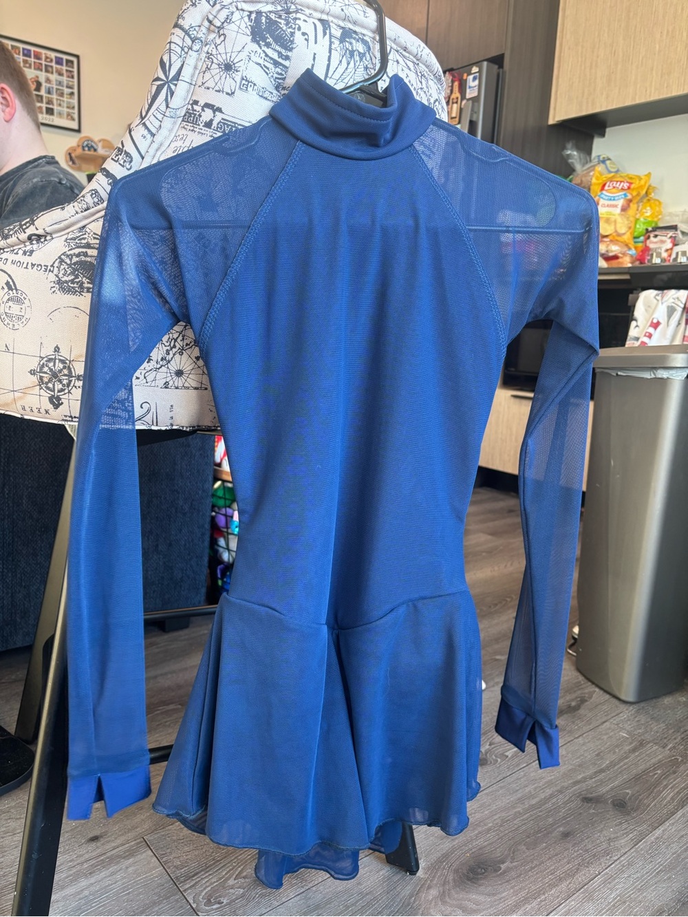 Brad Griffies Figure Skating Dress- Royal Blue